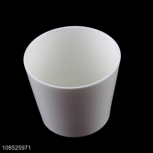 Factory supply plain ceramic drinking cup porcelain tea cup