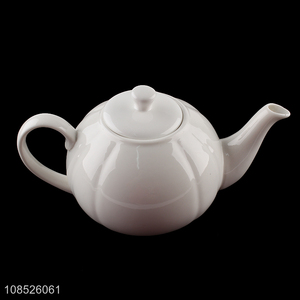 Hot selling porcelain tea pot ceramic teapot household tea set