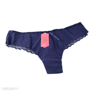 Wholesal women t-back thong seamless panties women underwear