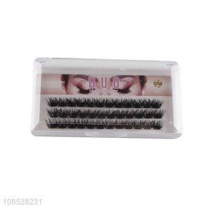 Factory price DIY eyelash cluster extensions synthetic lashes