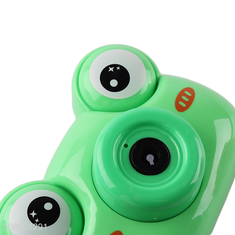 Wholesale from china cartoon bubble camera toys for children