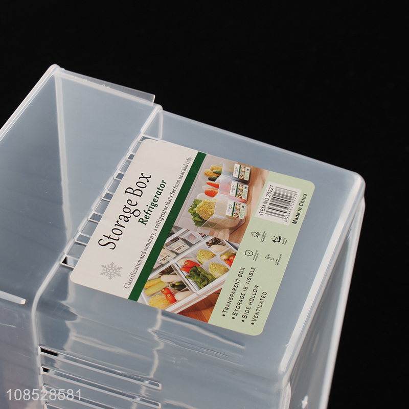Yiwu market bpa free plastic material refrigerator storage box