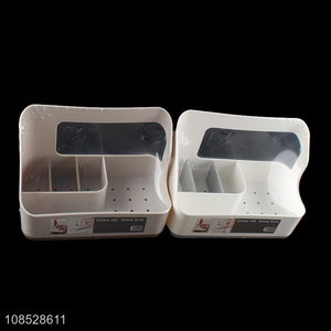 Wholesale wall mounted plastic storage box for kitchen and bathroom