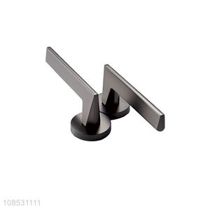 Factory supply interior split lock magnetic silent bedroom door handle lock