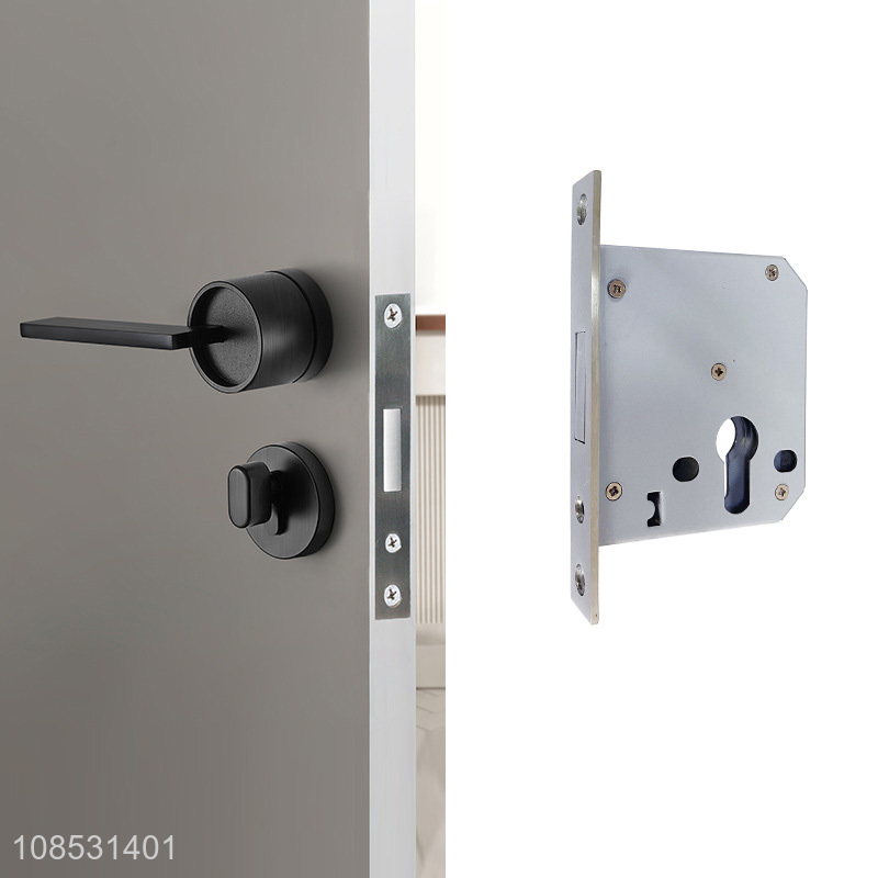 Good price magnetic suction mute door handle set bedroom interior door lock