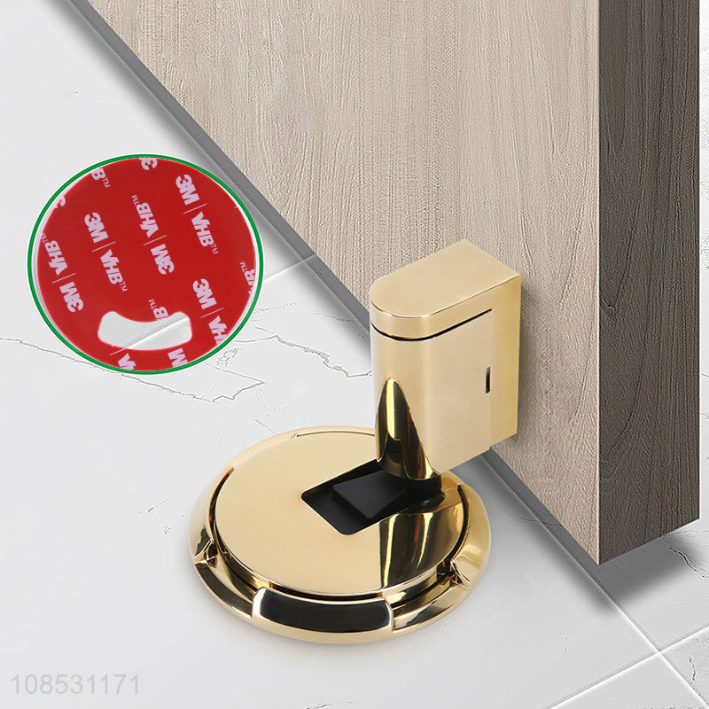 Wholesale windproof door stopper punch-free anti-collision adjustable door stops