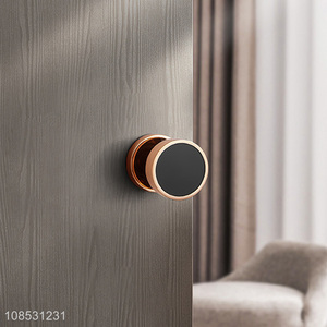 Good price round single side secret door lock modern simple door knob handle