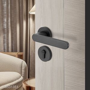 Good quality magnetic suction mute bedroom door lock set door handle lock