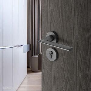 Wholesale simple design interior door handle lock set split lock door handle