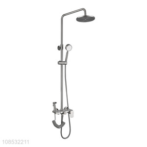 New arrival wall mounted concealed shower system hot cold mixer bath faucet