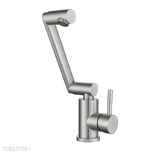 Popular products stainless steel rotatable basin sink faucet
