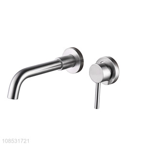 Top selling 304stainless steel wall mounted faucets for bathroom