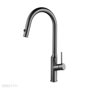 Most popular 304stainless steel pull out kitchen sink faucet