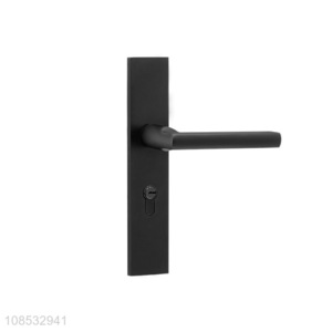 New arrival simple black solid door lock bedroom door locks