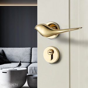 Top products magnetic suction universal toilet door handle door lock