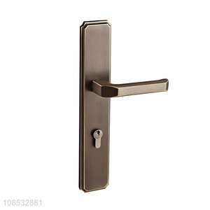 Latest design all-purpose copper door lock door handle for sale