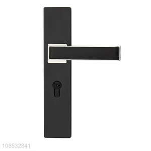 New style black indoor silent magnetic suction lock door lock