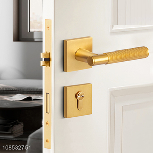 Factory price split lock household magnetic suction door handle locks