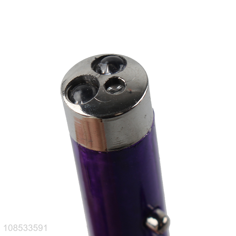 Wholesale mini red laser pointer led flashlight aluminum alloy keychain