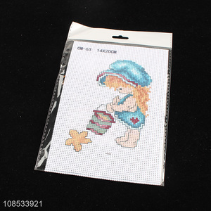 New products DIY cross stitch hand embroidery kits for beginners