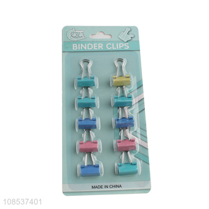 Good sale 10pieces school office stationery clips wholesale