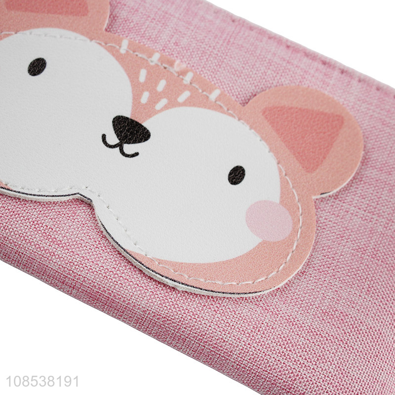 Wholesale cute cartoon animal mobile phone bag wigh zipper