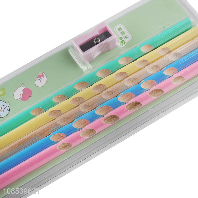 Top products 5pieces school students pencil set for stationery