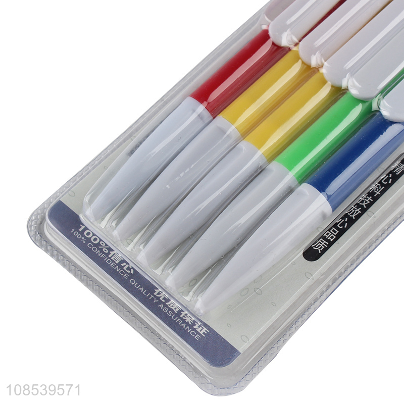 Online wholesale 5pieces school office stationery ballpoint set