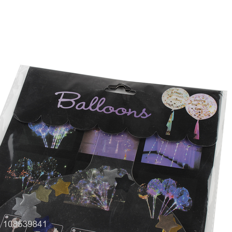 New products 20 inch TPU balloon coffetti party balloon for wedding