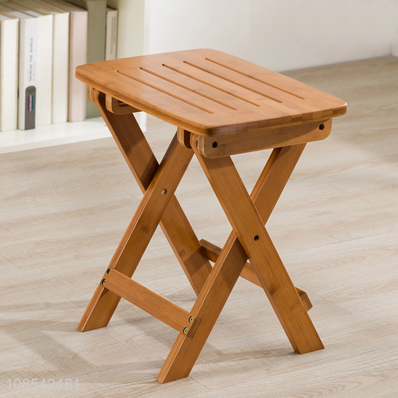 China imports household folding stools bamboo outdoor fishing stool