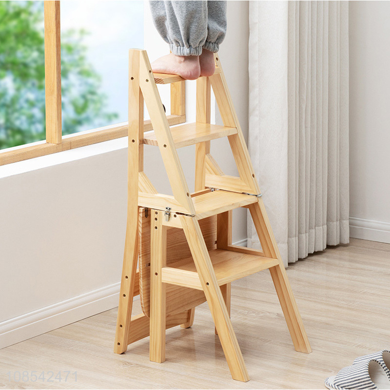 Wholesale dual-purpose 3-step ladder stool household children chair