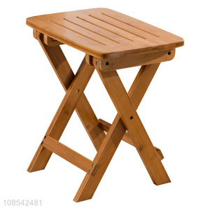 China imports household folding stools bamboo outdoor fishing stool
