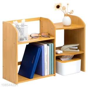 Top sale home office desk storage rack bookshelf