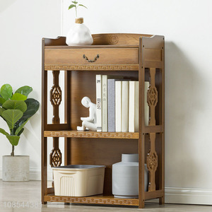 Best selling simple design storage rack bookshelf bookcase