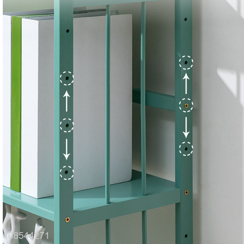 Factory price multi-layer floor bookcase book storage rack