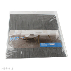 Wholesale durable waterproof plastic vinyl tiles pvc floor sticker