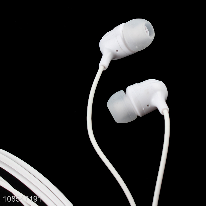 Wholesale stereo in-ear earbud headphones for phones and tablets