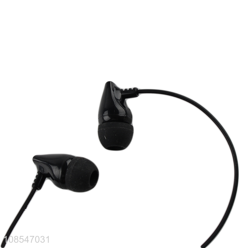 Wholesale cheap in-ear earphone stereo earbuds with 3.5mm plug