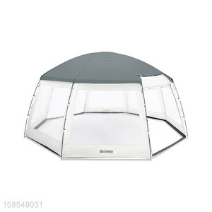 Wholesale round outdoor pool shade tent for above ground pools