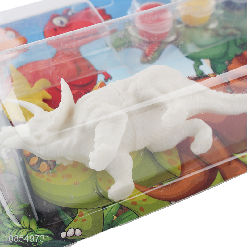 China factory dinosaur theme DIY painting toy for kids