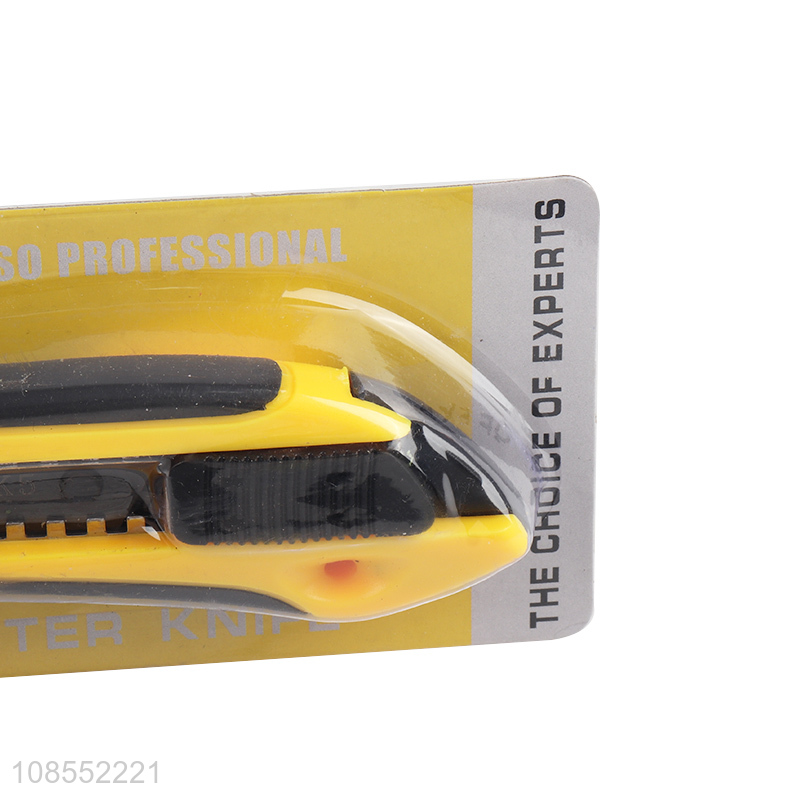 Hot sale sharp retractable snap off knife utility knife