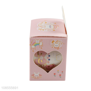 Good quality 3pcs cute rabbit pattern washi tapes for kids girls boys