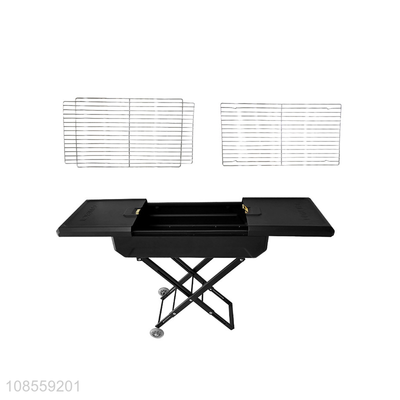 Good selling foldable outdoor camping barbecue grill