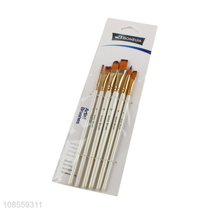 Low price 5pcs/set painting brush set professional paintbrush set