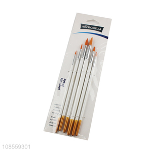 New product 6pcs/set painting brush set artisit paintbrush set
