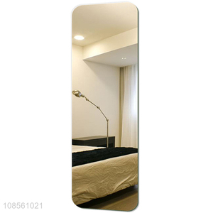 Wholesale rounded corner wall mirror full body mirror for bedroom