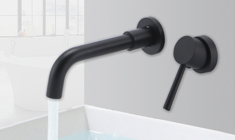 Factory direct sale in-wall hot and cold water faucet