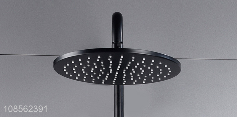 Good selling bathroom accessories round hot and cold shower set