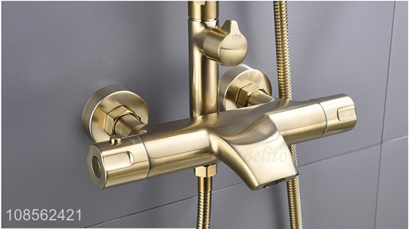 Wholesale from china thermostatic intelligent shower set