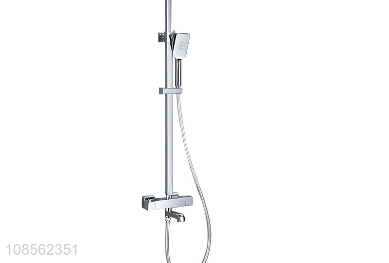 Top quality square thermostatic shower system set for sale